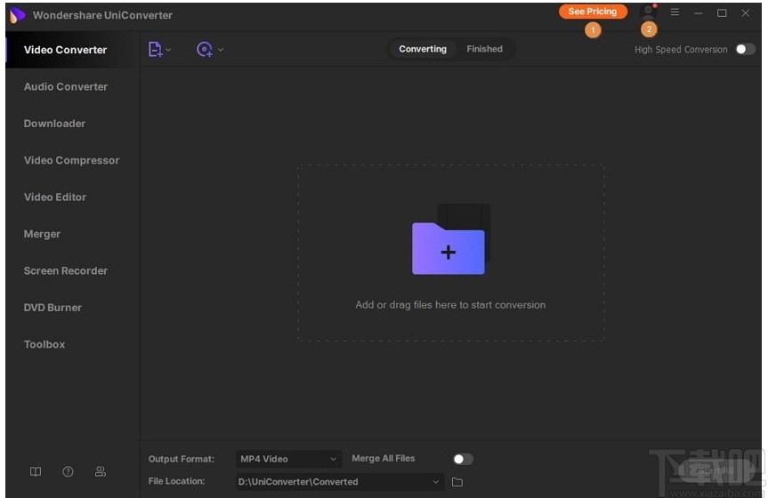 Wondershare uniconverter下载,视频转换,音频转换,音视频处理