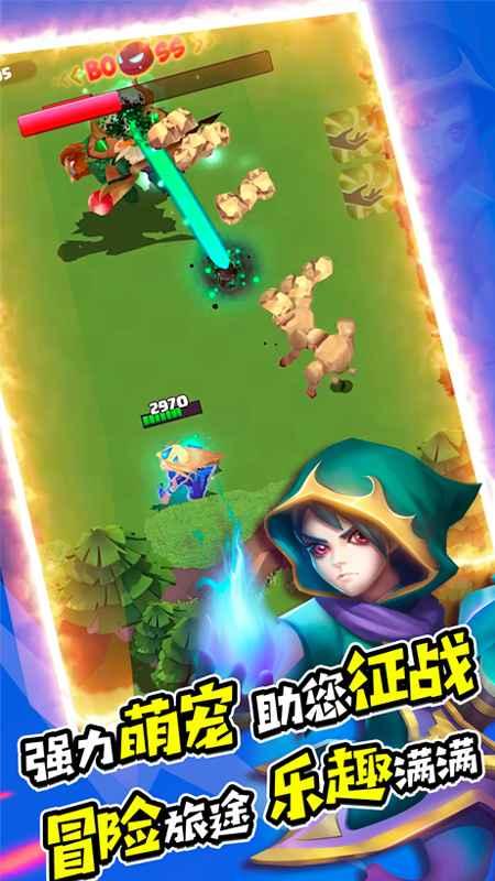 勇者萌将传高爆版手游下载,动作手游,地牢手游,勇者萌将传